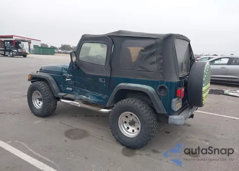 1997 Jeep Wrangler Sport from USA, damaged, VIN 1J4FY19S1VP549535